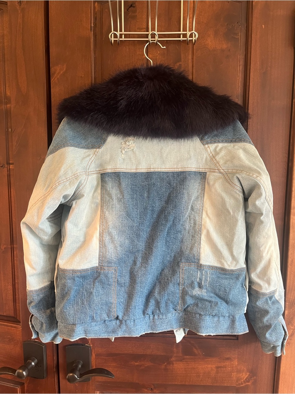FATE Patchwork Demin Jacket - Picture 3 of 8